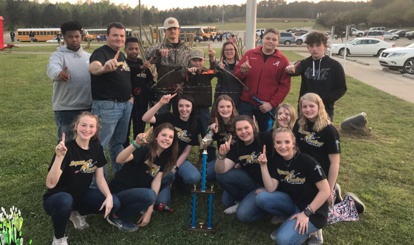 Simpson Central Archery Takes All