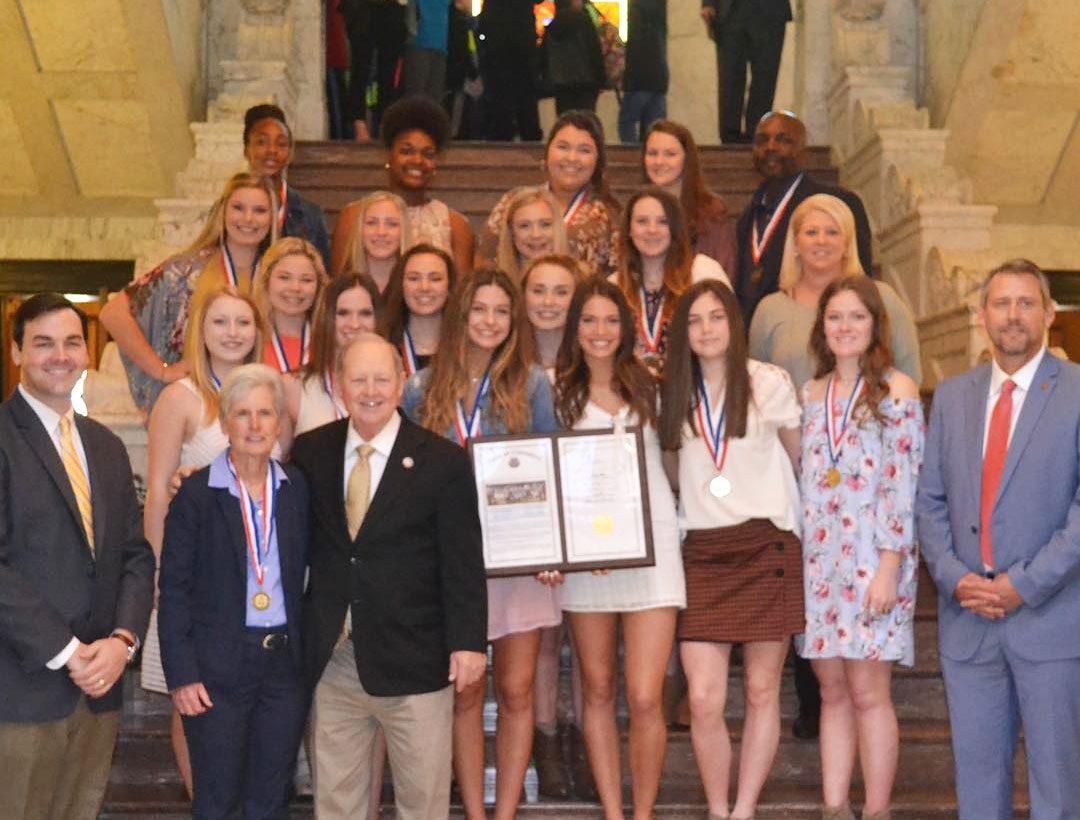 Coach Linda Dear & Lady Cougars Basketball Team Recognized @ Capital