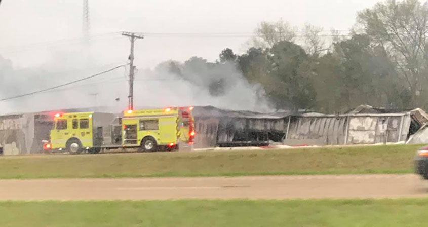 Shirley’s of Collins Destroyed by Fire
