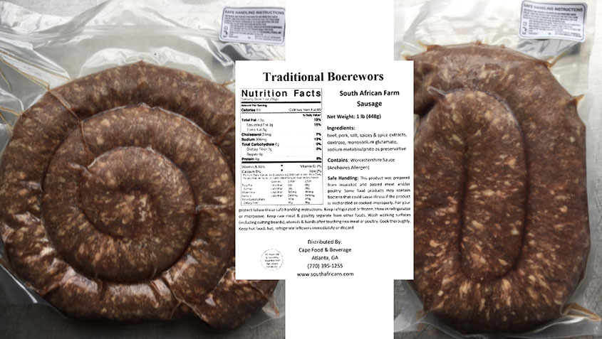 Tennessee Company Recalls Raw Sausage