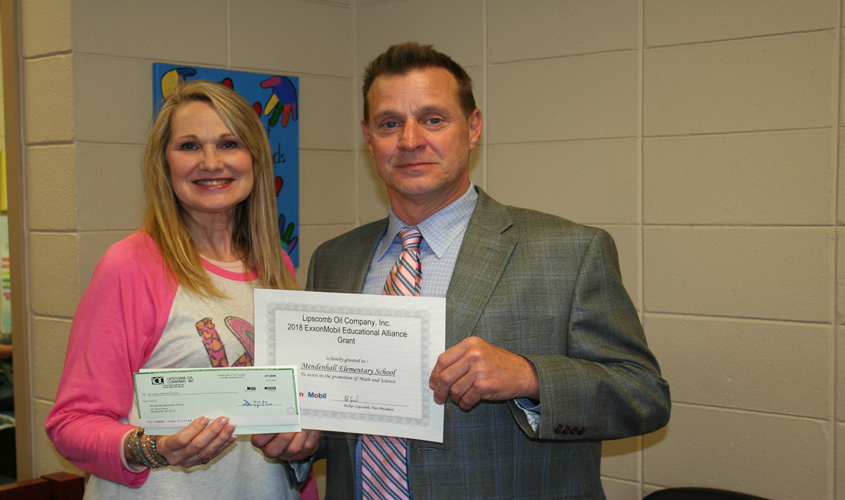 Mendenhall Elementary Receives Grant