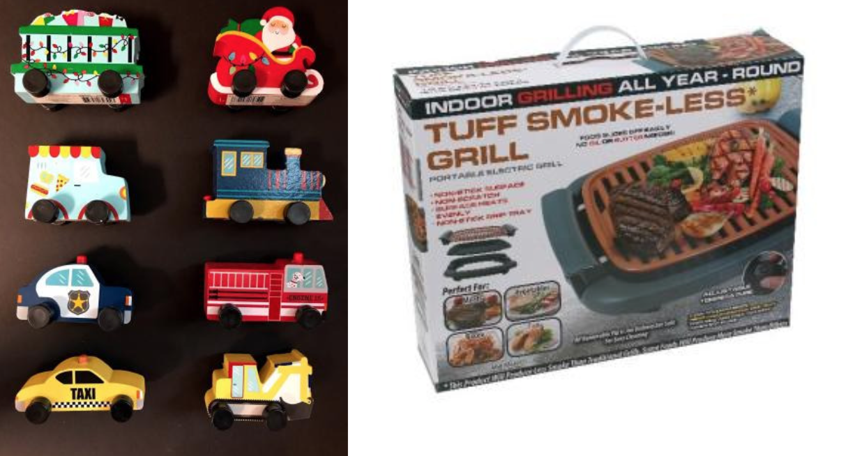 Children’s Toys and Smokeless Grills Recalled