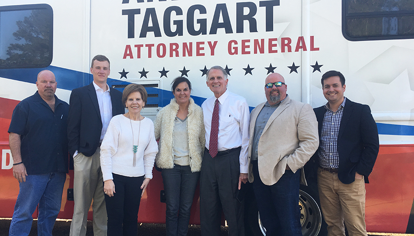 Andy Taggart’s running for Attorney General