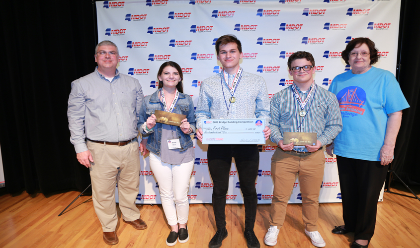 Students compete in state’s TRAC™ Bridge Building Challenge 