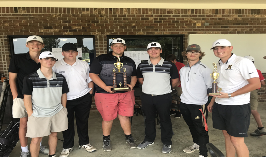 Mendenhall Golf Team Wins District Title