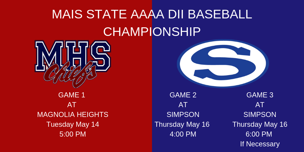 MAIS Baseball State Championship Series