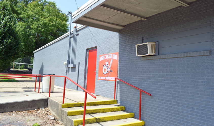 MHS Band Hall Receives a Facelift