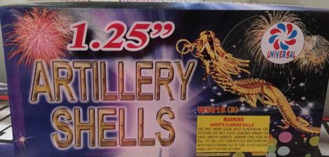 Several Fireworks Recalled