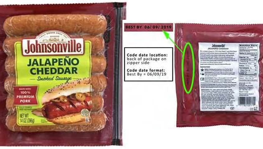 Consumer complaints prompt recall of 95,000 pounds of Johnsonville smoked sausage