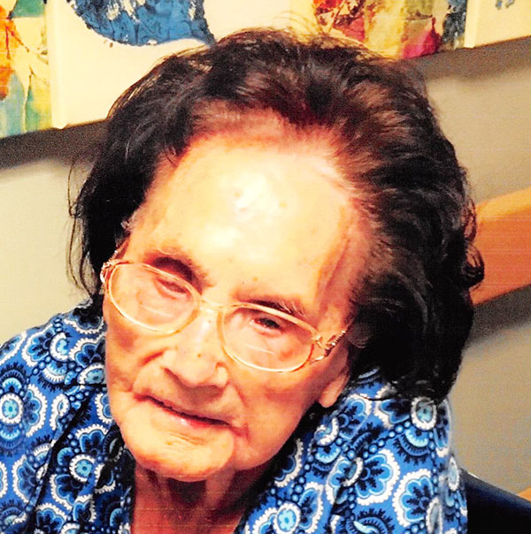 Gladys Ainsworth Martin, 106, of Magee, Mississippi