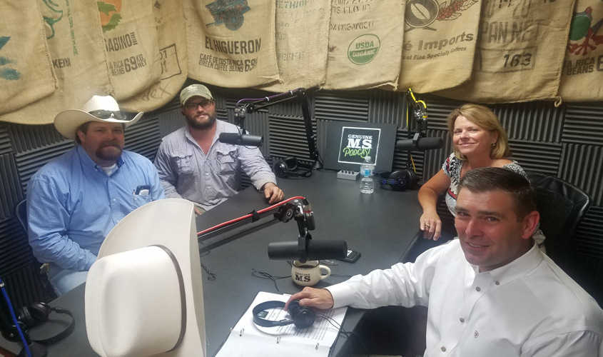 Commissioner Gipson Hosts Genuine MS Podcast Featuring Guests from Flora, Lena, Jackson, Madison, Poplarville