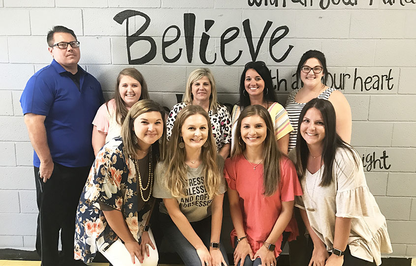 Welcome Mendenhall JH New Staff