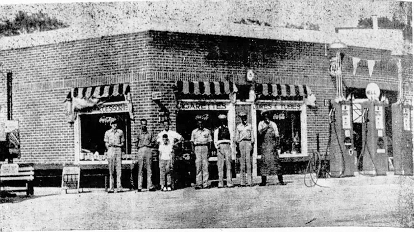 The Way We Were—New Shell Station 1941