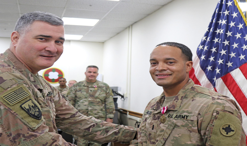 Williams Awarded Meritorious Service Medal