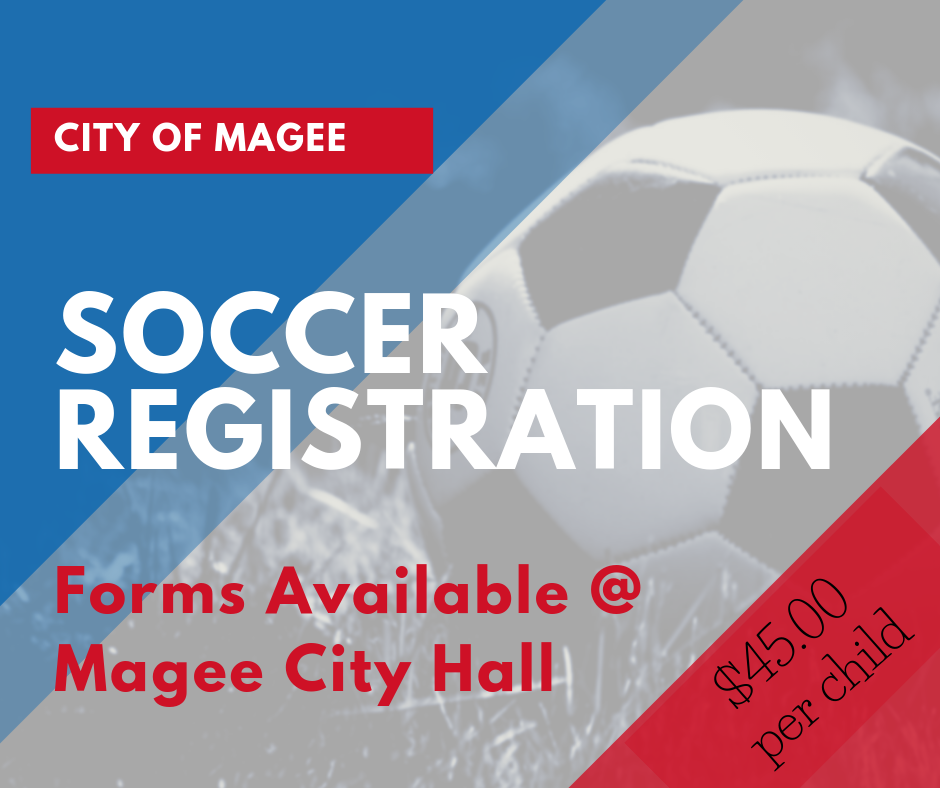 Soccer Registration for City of Magee