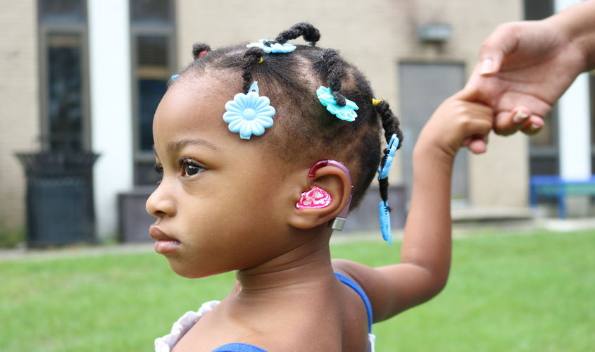 USM Children’s Center Enrollee Receives HIKE Fund Grant for Hearing Device