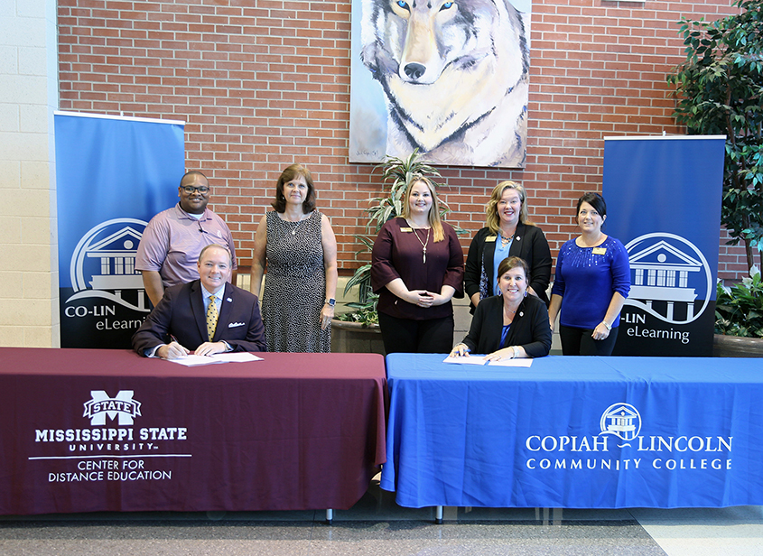 Co-Lin, Mississippi State University sign new agreement for online students