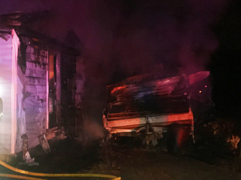Early Morning Fire in City of Magee