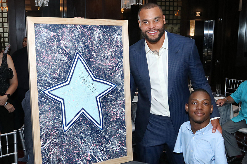 Dak Prescott’s Faith, Fight, Finish Foundation raises $20,000 for MSU’s T.K. Martin Center