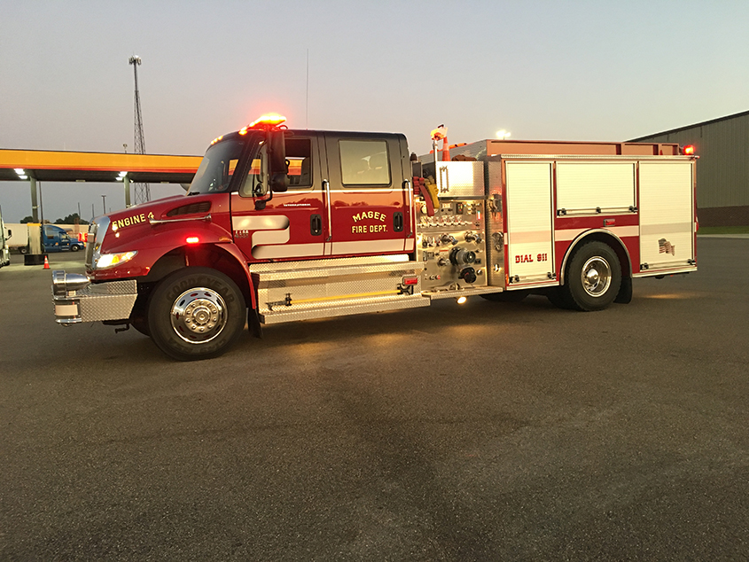 Love’s Travel Stop Gas Tanker on Fire