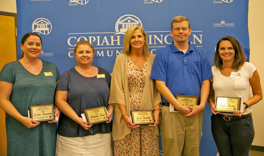 Co-Lin Alumni Association honors outstanding faculty, staff members