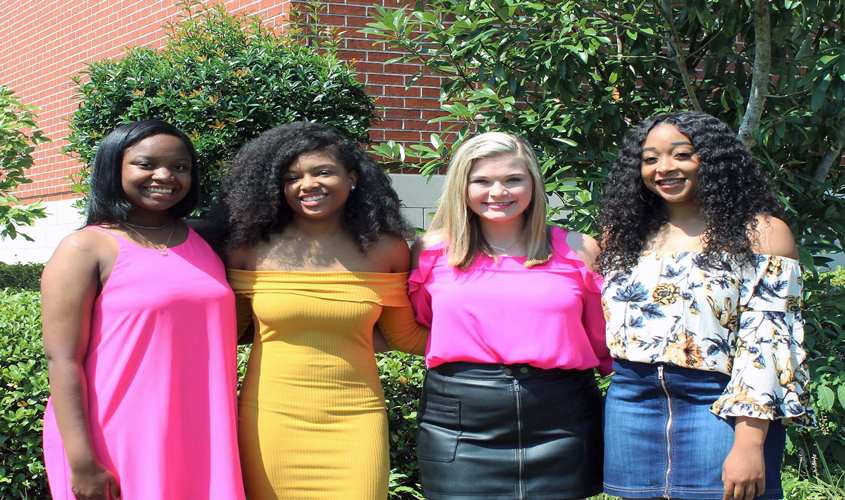 Homecoming Maids from Co-Lin Simpson Campus