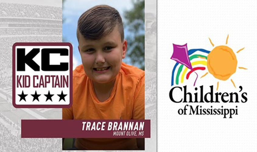 Trace Brannan Selected Batson’s Kid Captain for MSU Game