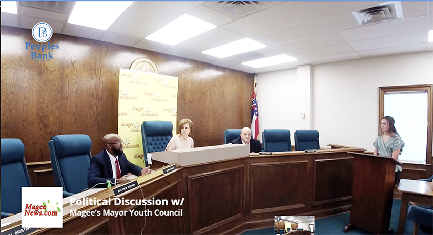 Mayor’s Youth Council Meets Circuit Clerk Candidates