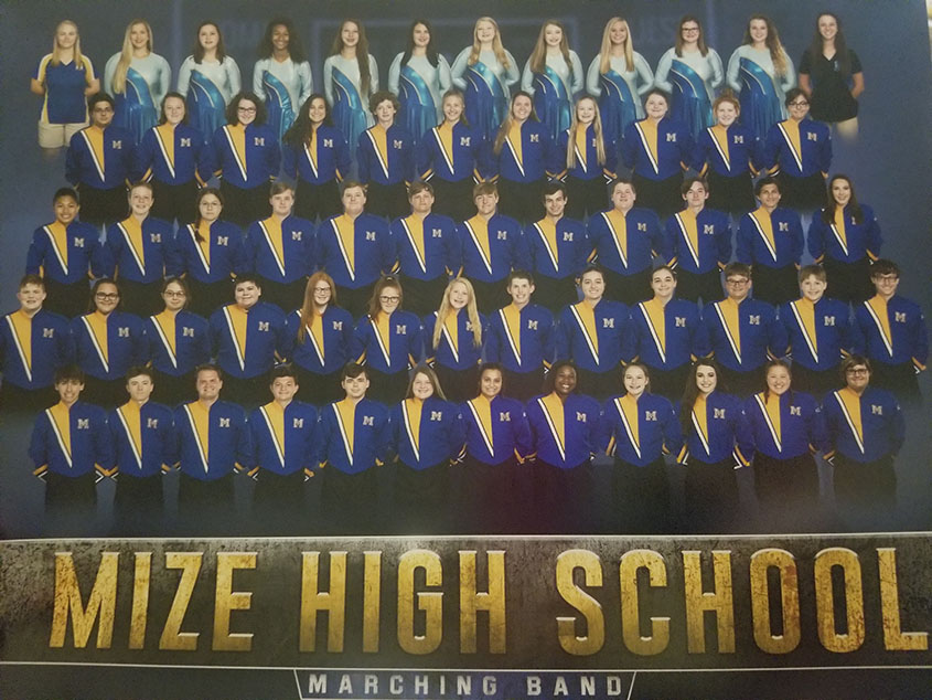 Mize High School Band Receives All Superior Rating!