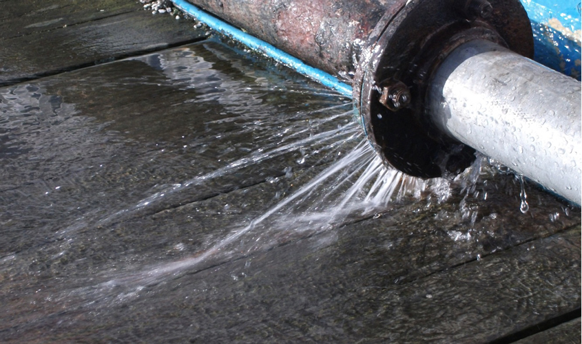Water Leak in the City