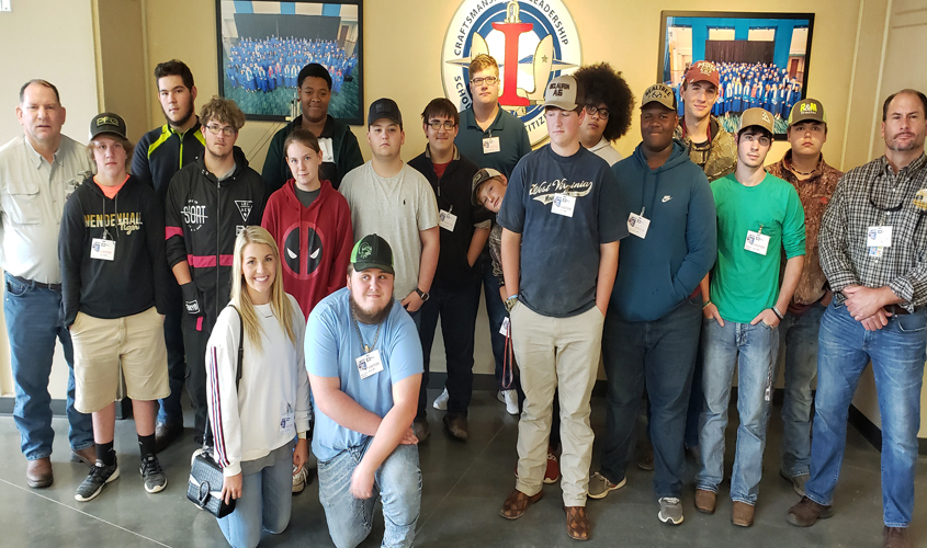 SIMPSON COUNTY TECHNICAL CENTER TOURS INGALL’S SHIPYARD!