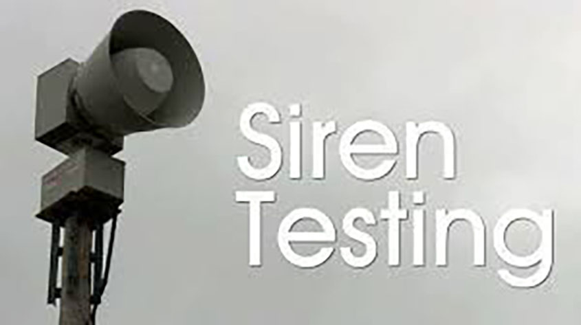 Weather Siren Test