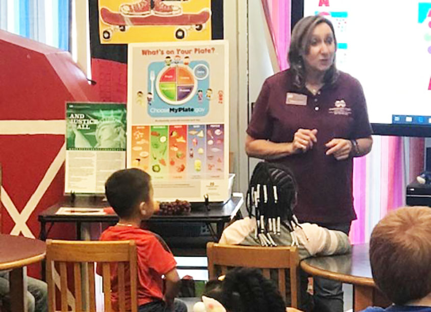 Mendenhall Students Learn about Good Nutrition