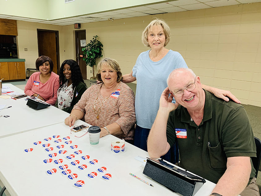 Voter Turn Out Looking Good