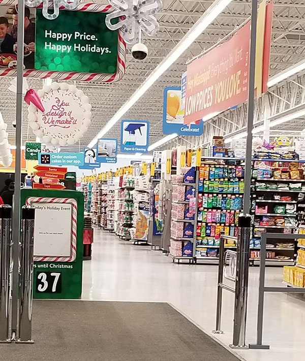 Walmart Has  Gates!