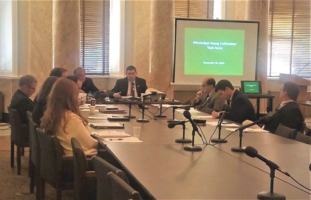 Mississippi Hemp Cultivation Task Force Holds Final Meeting