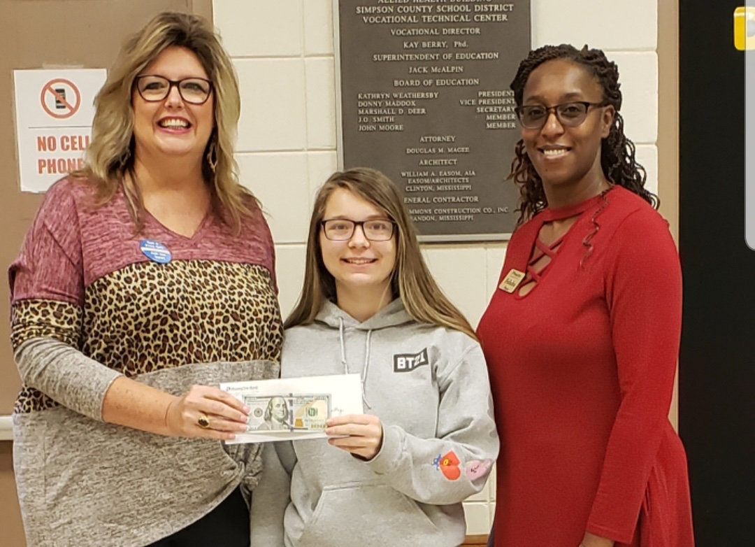 SIMPSON COUNTY TECH CENTER STUDENT SPOTLIGHT!