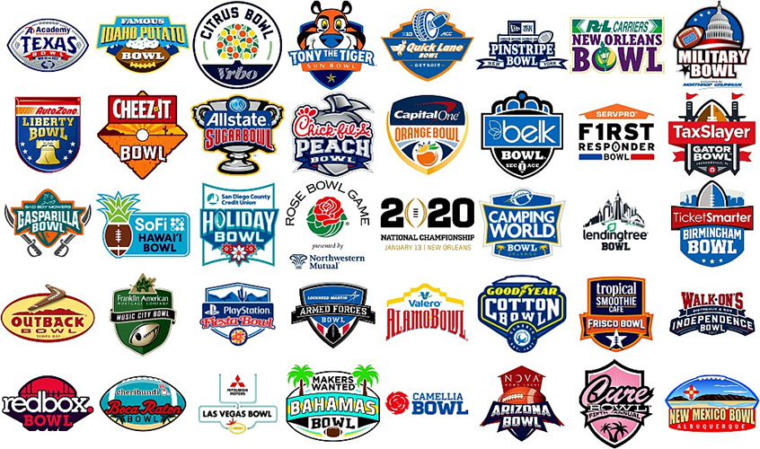 College Bowl Game Schedules