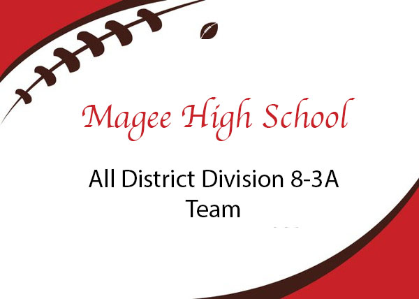 MHS Members of the 2019 All Division 8-3A Football Team
