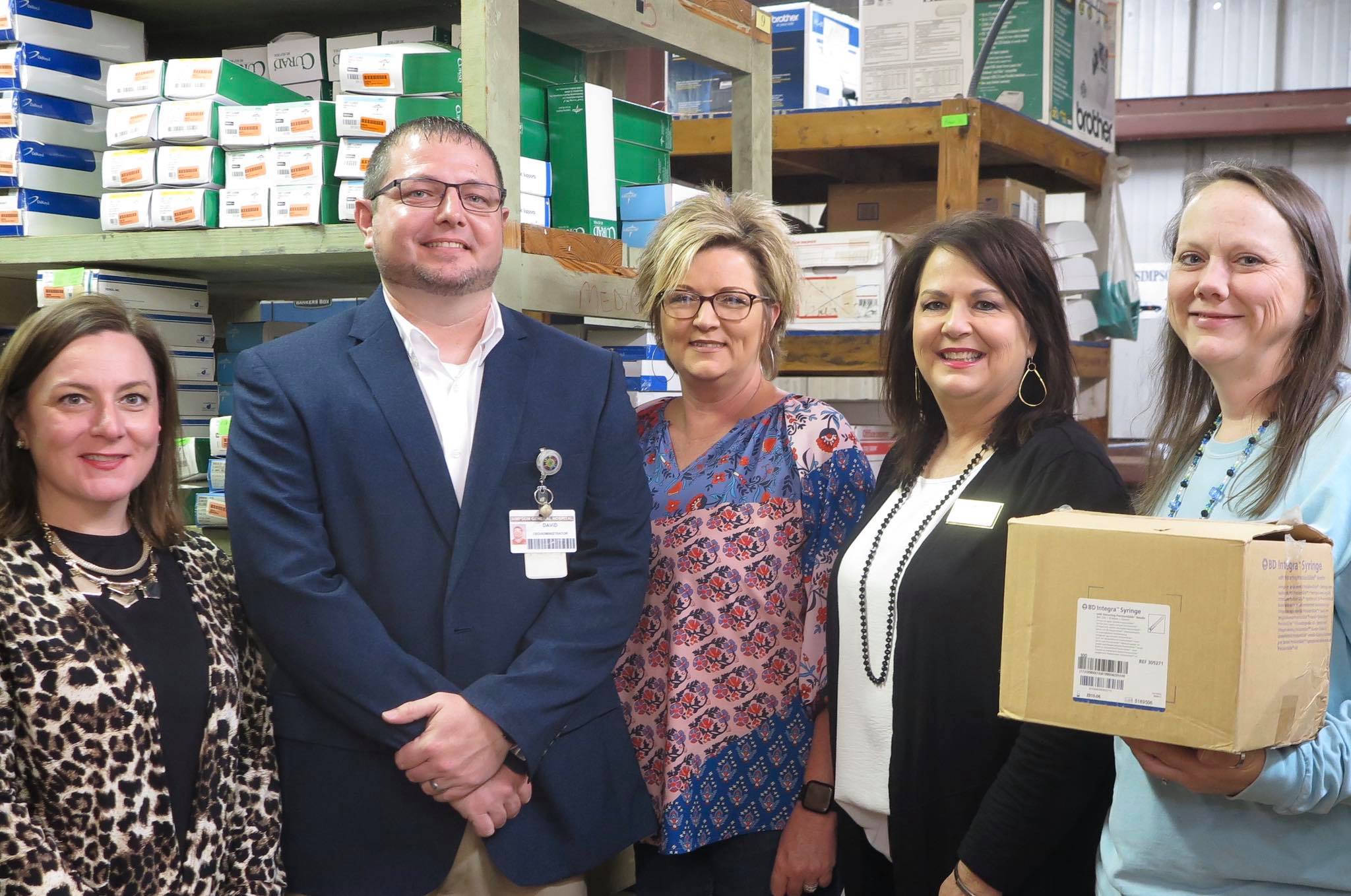 Simpson General donates medical supplies to Co-Lin Workforce Education