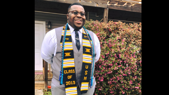 USM Education Prepares Corinthian Scott for Dreams of Career in Digital Media, Capturing Stories of Community Heroes