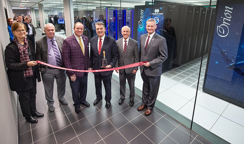 MSU, NOAA celebrate Orion supercomputer