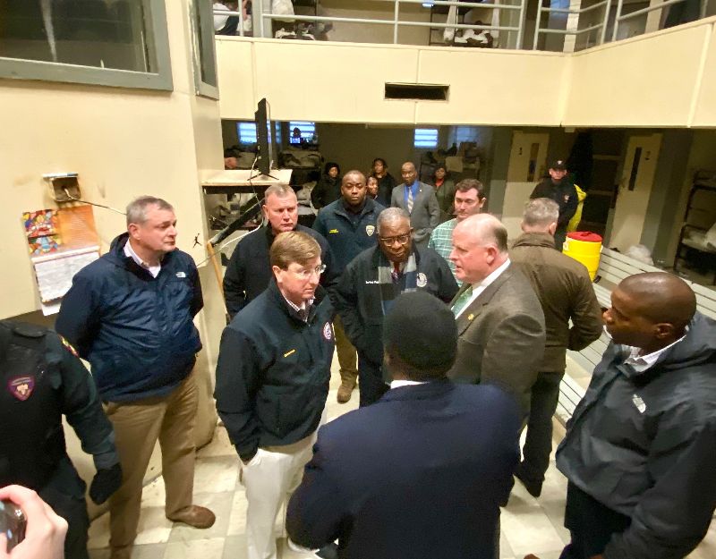 Governor Reeves Personally Visits Parchman,  Lays Out Immediate Steps to Restore Order