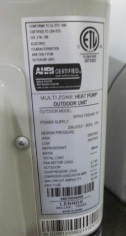 Lennox Industries Recalls Ductless Heat Pumps Due to Fire Hazard