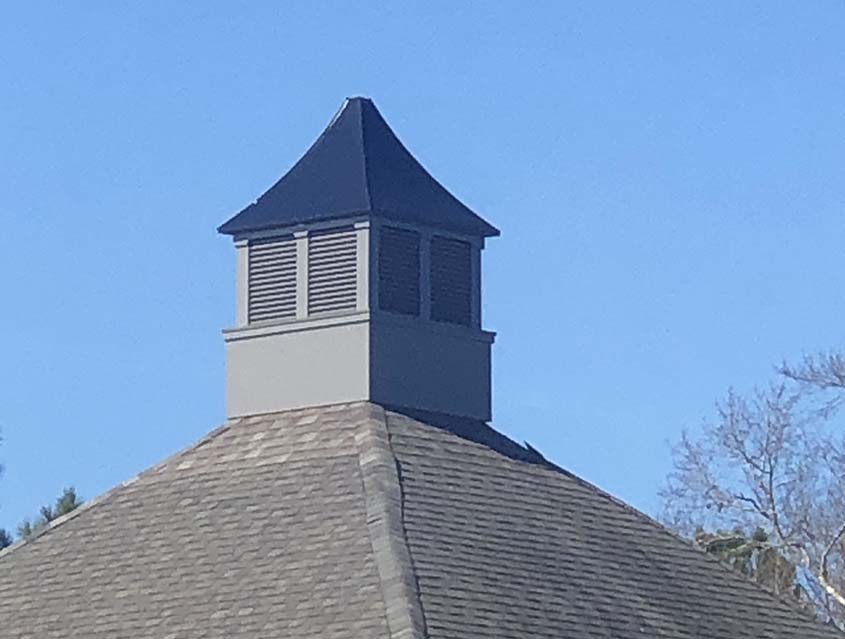 Steeple Placed on Church of Christ