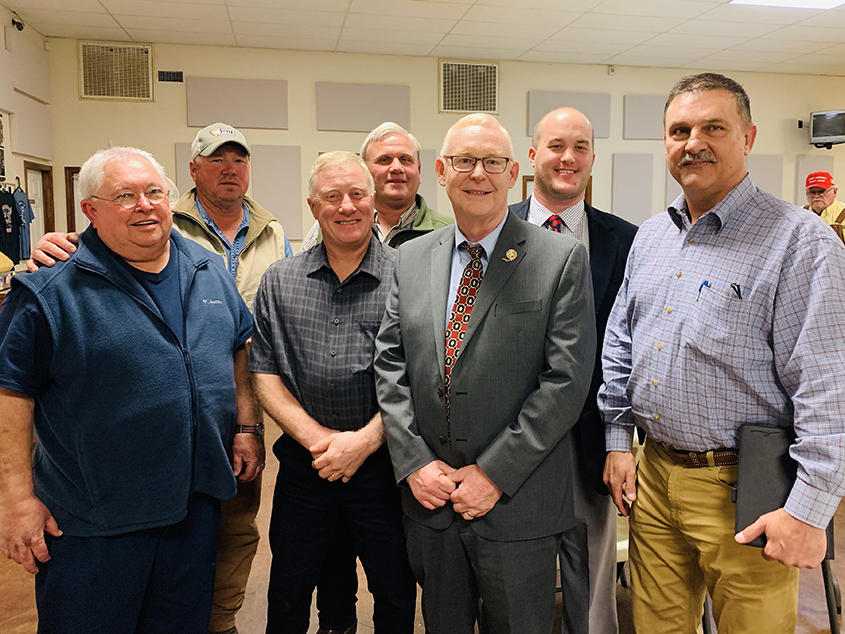 Representative Dana Criswell Visits Simpson County Conservative Men Meeting