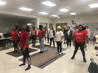 SCTC HEALTH CLASSES PARTICIPATE IN THE “GO RED FOR WOMEN” CAMPAIGN!