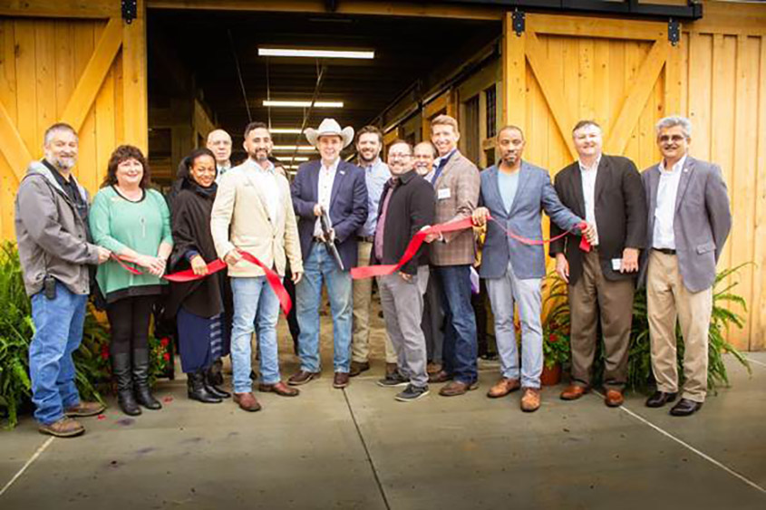 Commissioner Gipson Cuts Ribbon on New Children’s Barnyard