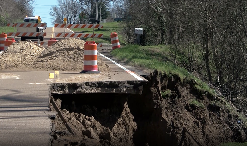 MDOT battles landslides as heavy rain hits the state