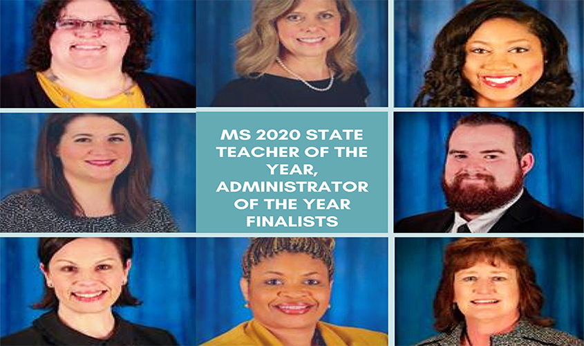 MDE Announces 2020 State Teacher of the Year, Administrator of the Year Finalists